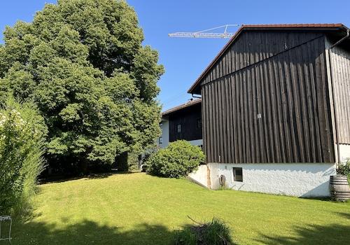 Garten und Scheune