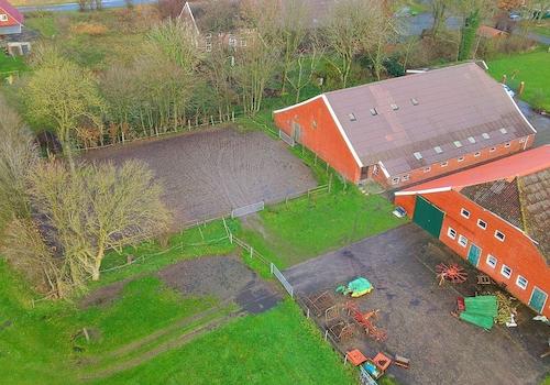 Paddock auf der Rückseite