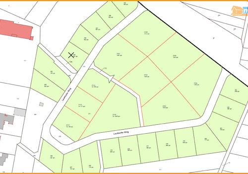 Lageplan-Grundstück