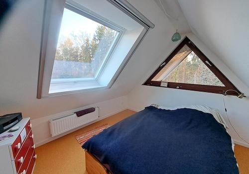 Schalfzimmer Spitzboden