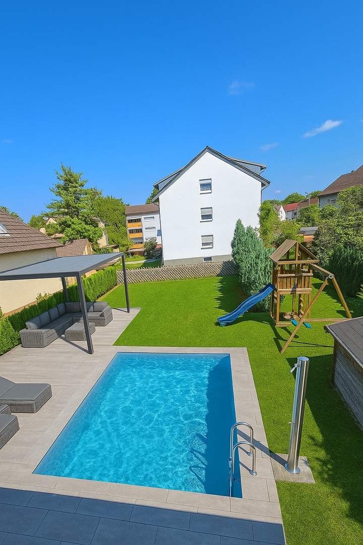 Beispielbild Garten mit KI 