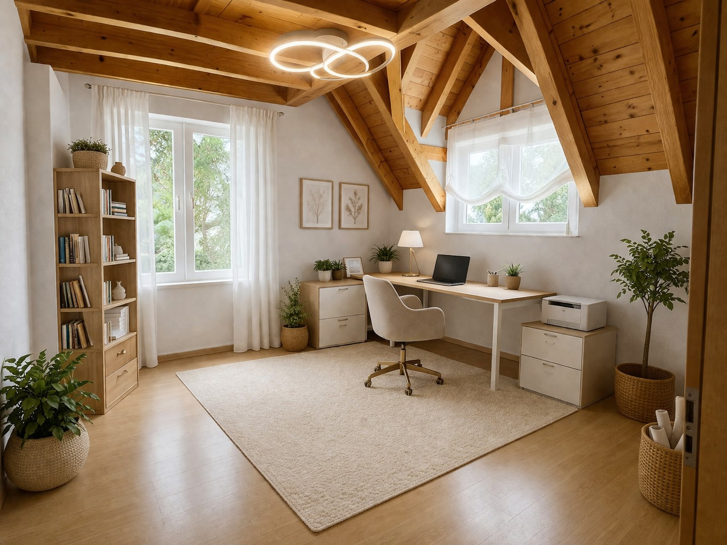Beispiel als Arbeitszimmer KI
