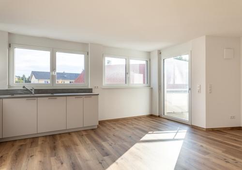 Küche - Zugang zum Balkon