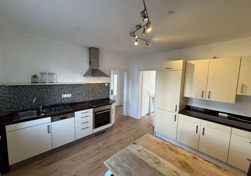 Blick in die Küche im EG