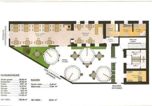 Grundriss Gewerbe Soll