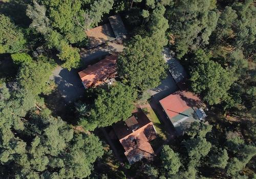 Blick auf die Bebauung