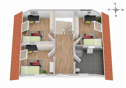 Raumaufteilung Obergeschoss