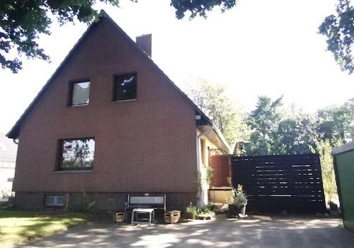 Blick auf die Auffahrt