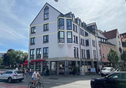 Blick von der Donaustraße