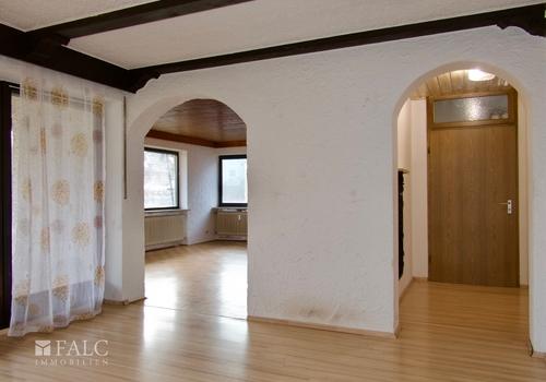 EG: Ess-, Wohnzimmer, Diele