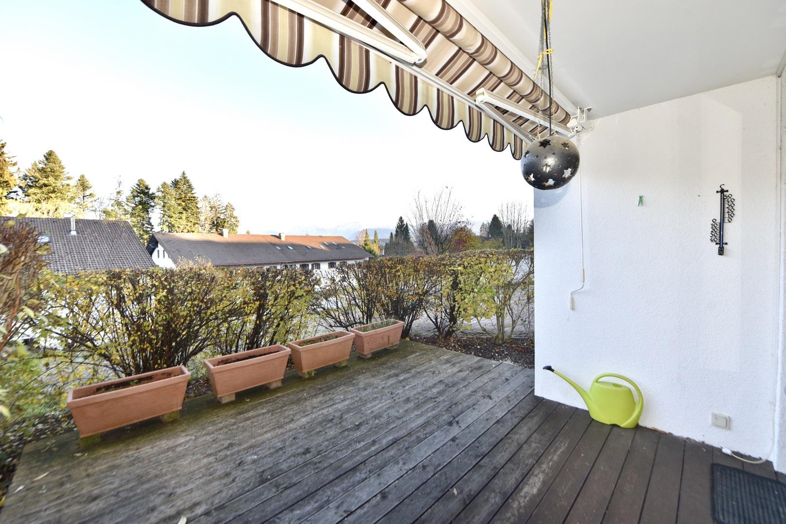 Terrasse rechts
