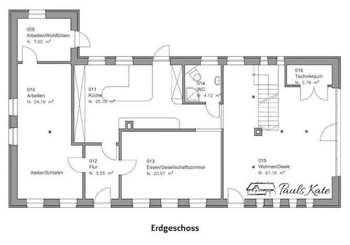 Pauls Kate Grundriss EG