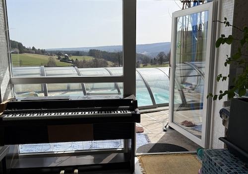 UG Blick von Wellness nach Süd