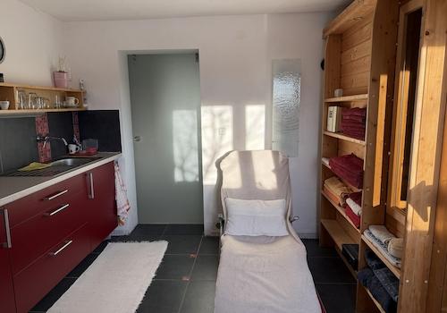 Teeküche + Sauna