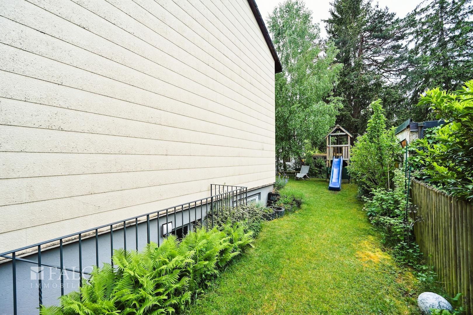 Garten Westseite