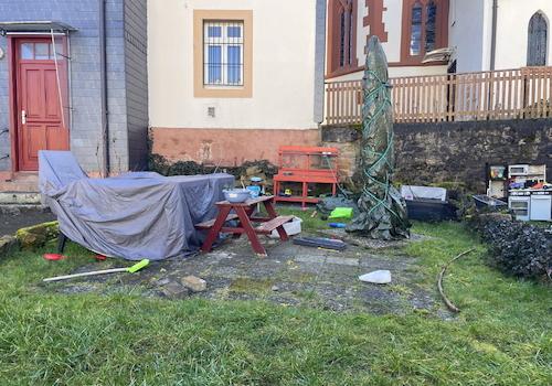 eigene Rasenfläche zur Nutzung