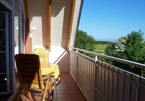 Balkon im Dachgeschoss