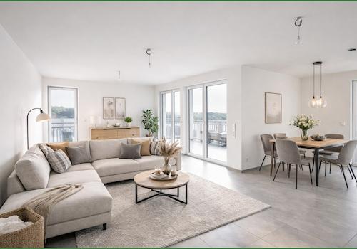 Wohn- und Essbereich Vorschlag Einrichtung KI