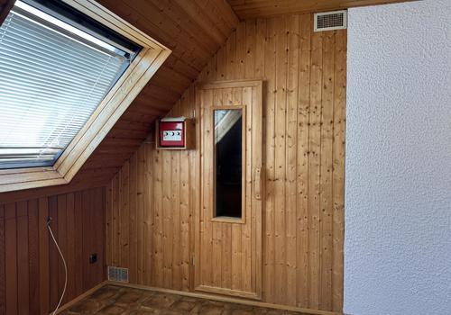 Sauna Dachgeschoss
