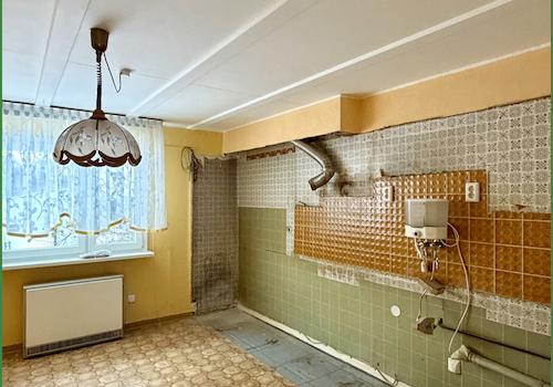 Küche im Obergeschoss