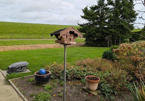 Blick in den seitl. Garten