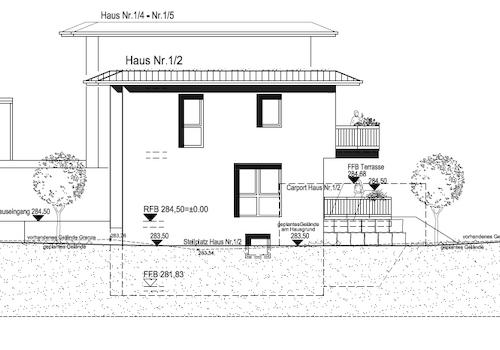 Ansicht Nord-Ost DHH 1-2