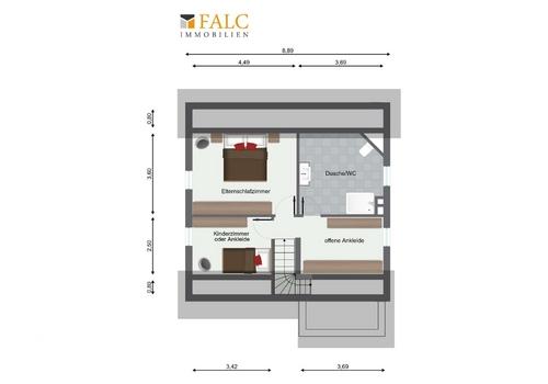Dachgeschoss Haupthaus