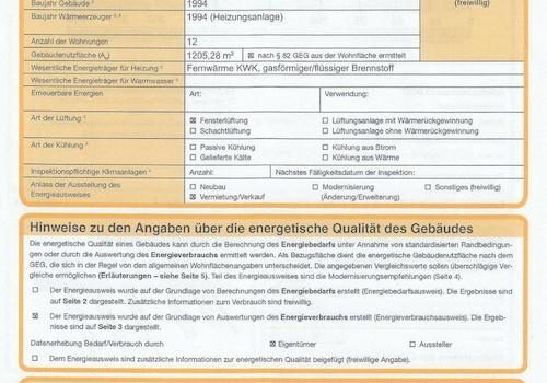 Energieausweis 1