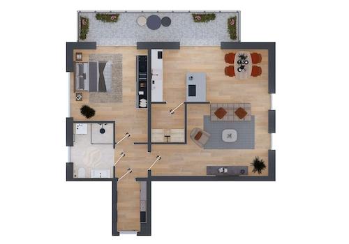 Haus 17 Obergeschoss