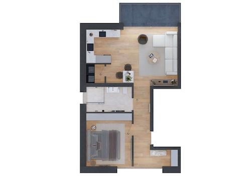 Haus 17a Obergeschoss