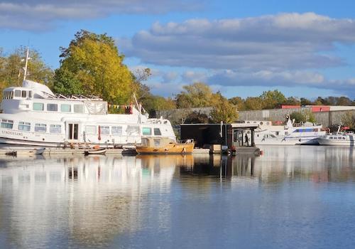 Umgebung Binnenhafen Wohnschif