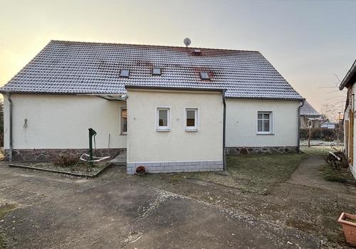 Rückansicht Wohngebäude