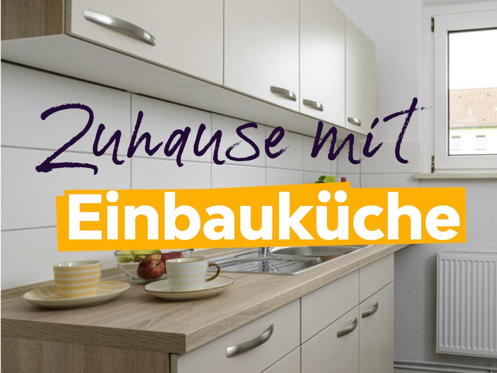 Ein Zuhause mit Einbauküche