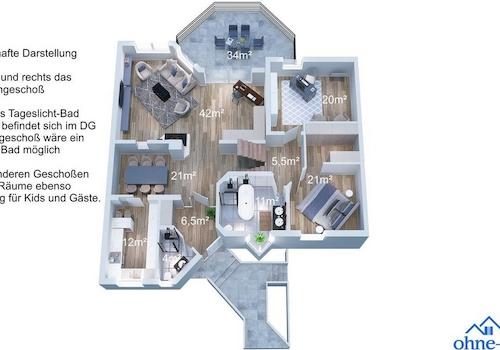 3D-Grundriss-Beispiel