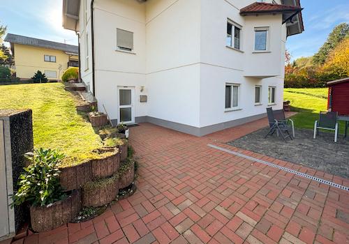 Eingang Untergeschosswohnung