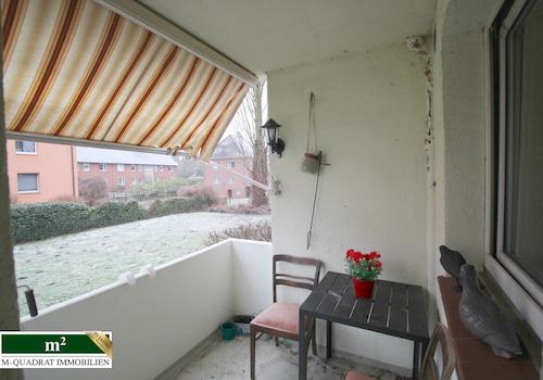 Loggia und Relaxbereich