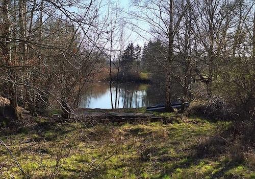 Direkt angrenzender eigener See