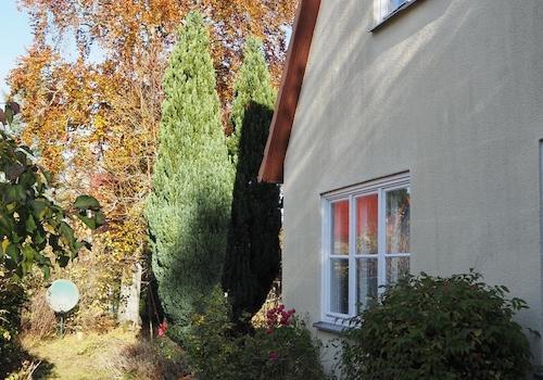 Gartenblick Giebelseite