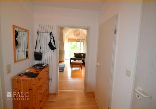 Blick ins Wohnzimmer