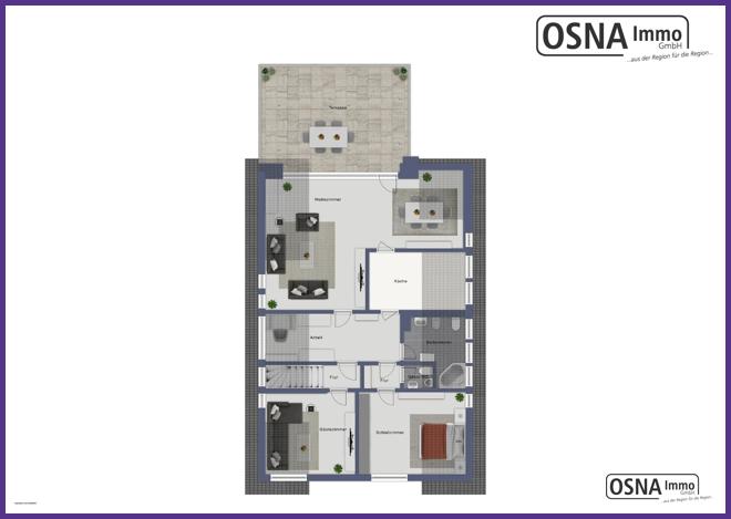 Dachgeschoss Grundriss