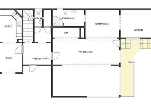 Grundriss 1 Geschoss