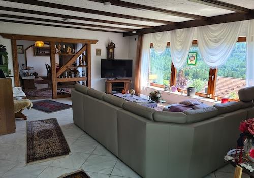 im ganzen Haus Fussbodenheizung