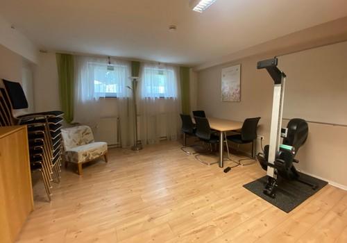 Arbeitszimmer im Untergeschoß