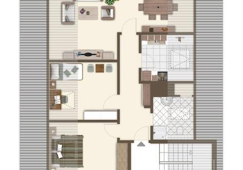 Grundriss Dachgeschoß