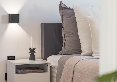 Detailaufnahme Schlafzimmer