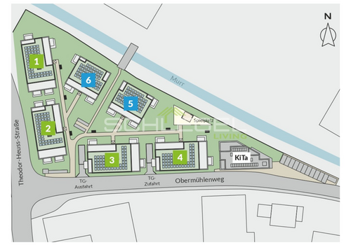 Grundriss Haus 1 - 6 