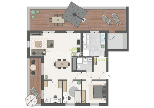 Grundriss Penthouse 01 