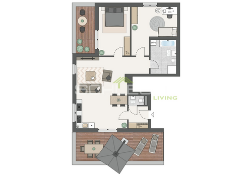 Grundriss Penthouse 01