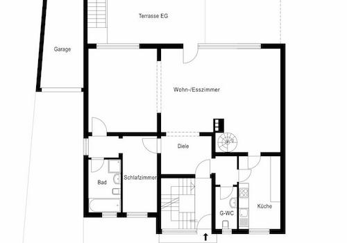 Grundriss - Erdgeschoss