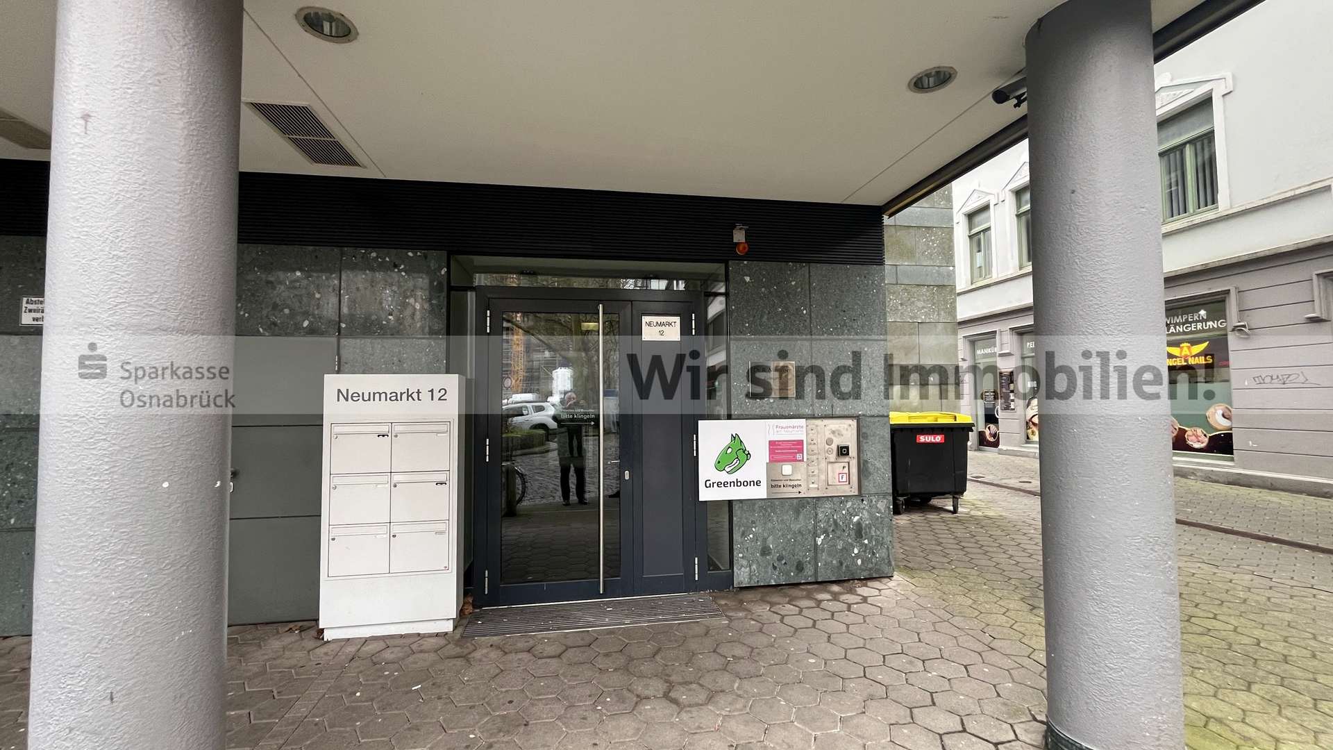 Eingang Mietertreppenhaus